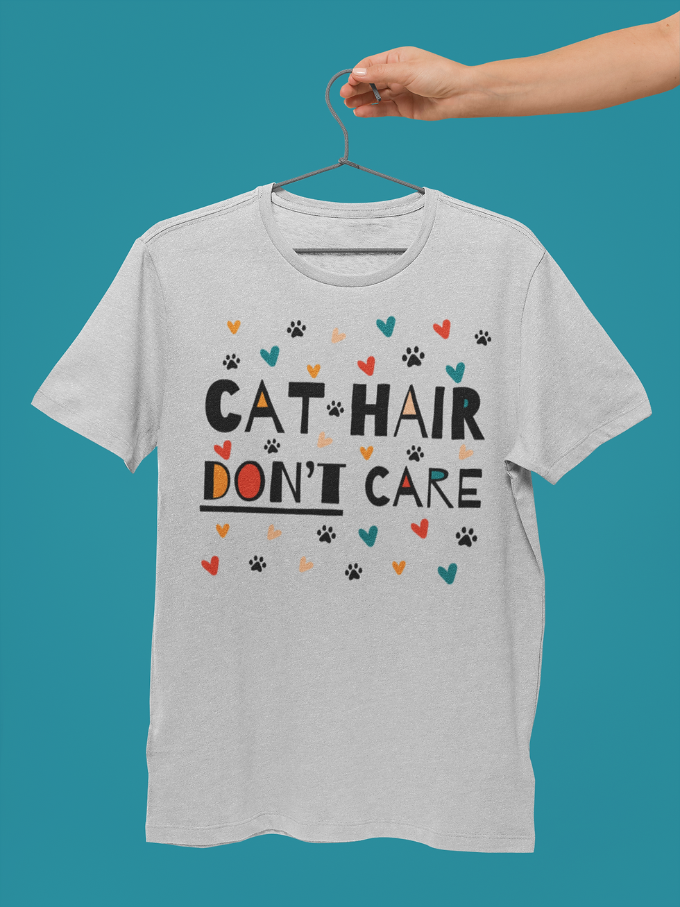 Thumbnail: Cat Hair Don't Care | Classic T-Shirt