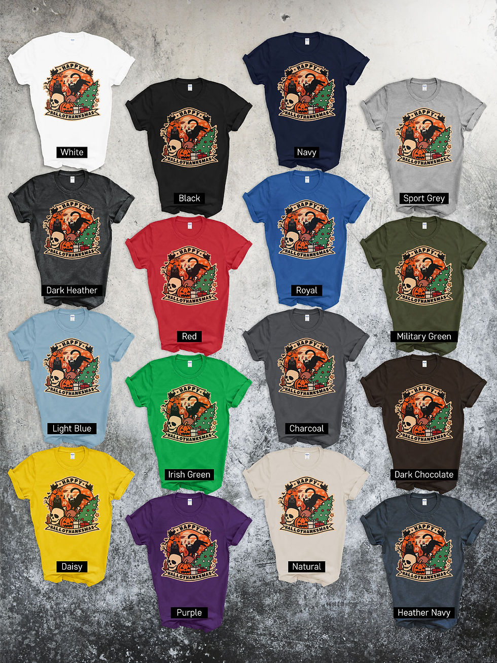 Thumbnail: Happy Hallothanksmas | Classic T-Shirt