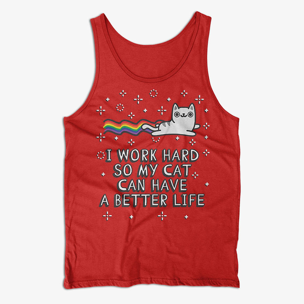 Thumbnail: Purride Cat | Unisex Jersey Tank