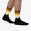 Thumbnail: Peeking Cat in Bear Flag Colors | Black Foot Sublimated Socks