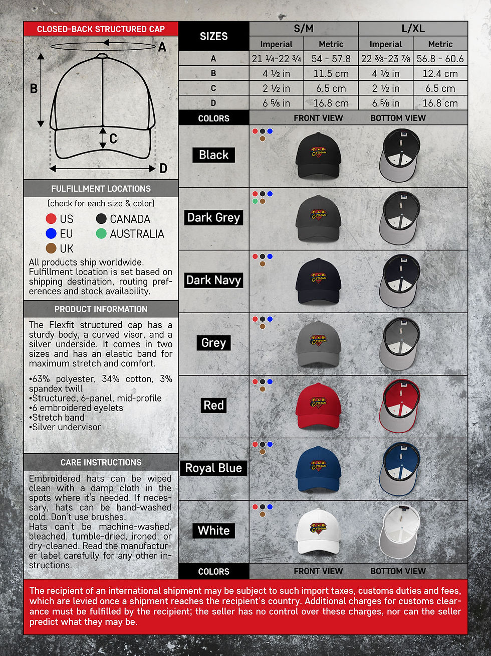 Thumbnail: Catman | Closed-Back Structured Cap