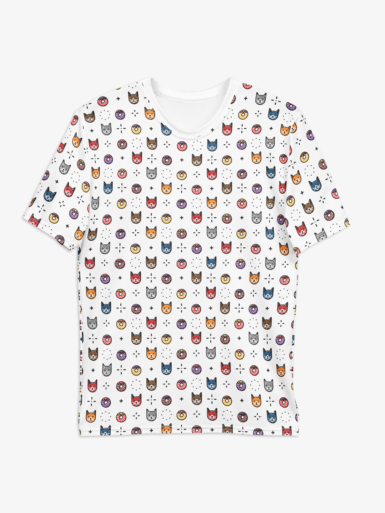 Cats and Donuts | Men's AOP T-Shirt