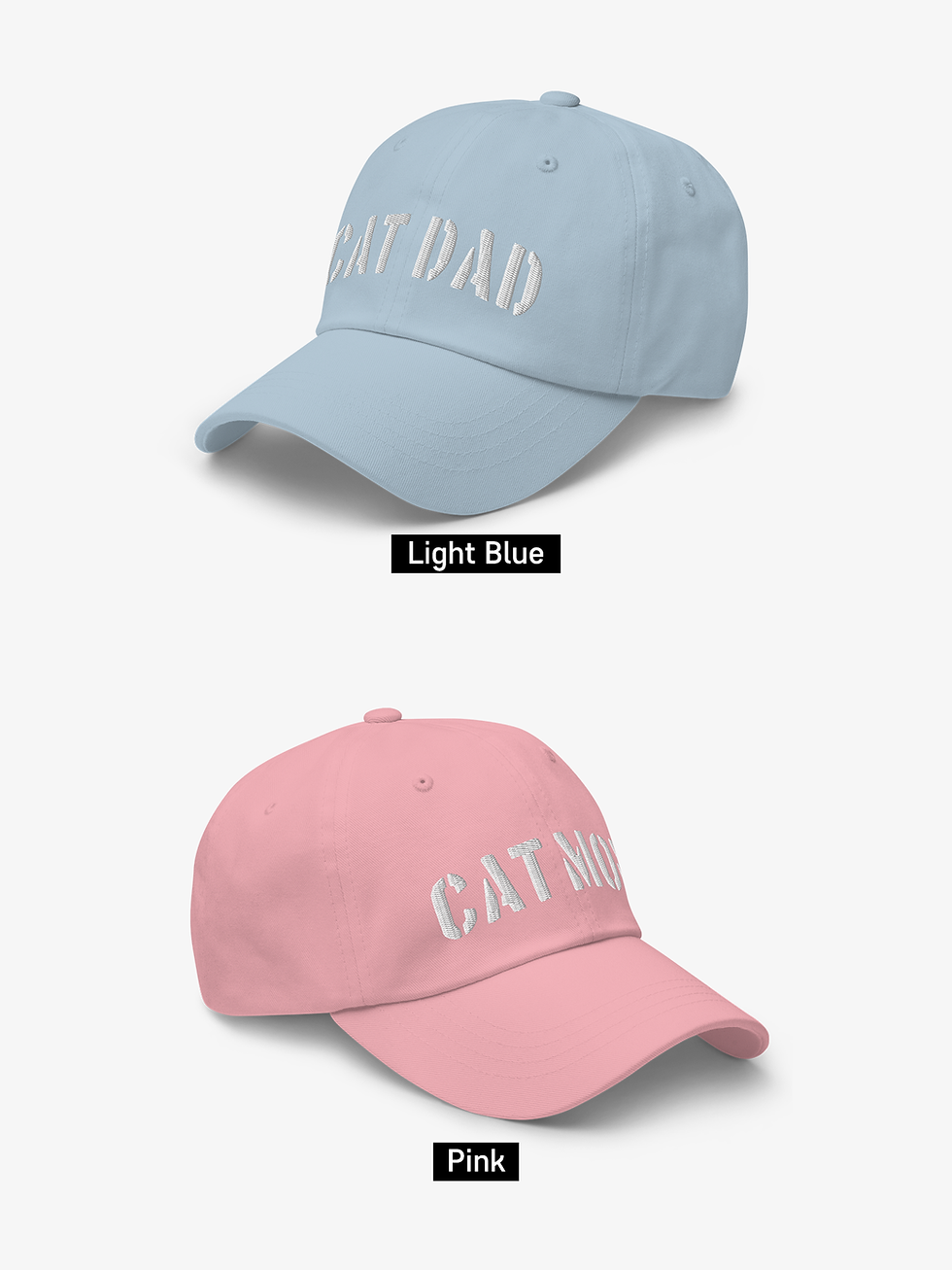 Thumbnail: Cat Dad/Cat Mom Stenciled | Classic Dad Hat