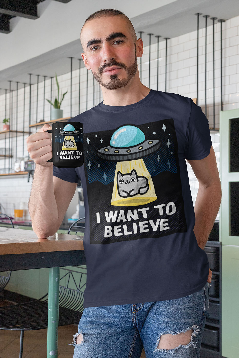 Thumbnail: I Want To Believe | Unisex Jersey T-Shirt