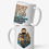Thumbnail: Cat Daddy: Family | White Ceramic Mug with Accent Color