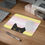 Thumbnail: Peeking Cat in Pangender Flag Colors | Mouse Pad