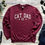 Thumbnail: Cat Dad: College Style | Crewneck Sweatshirt