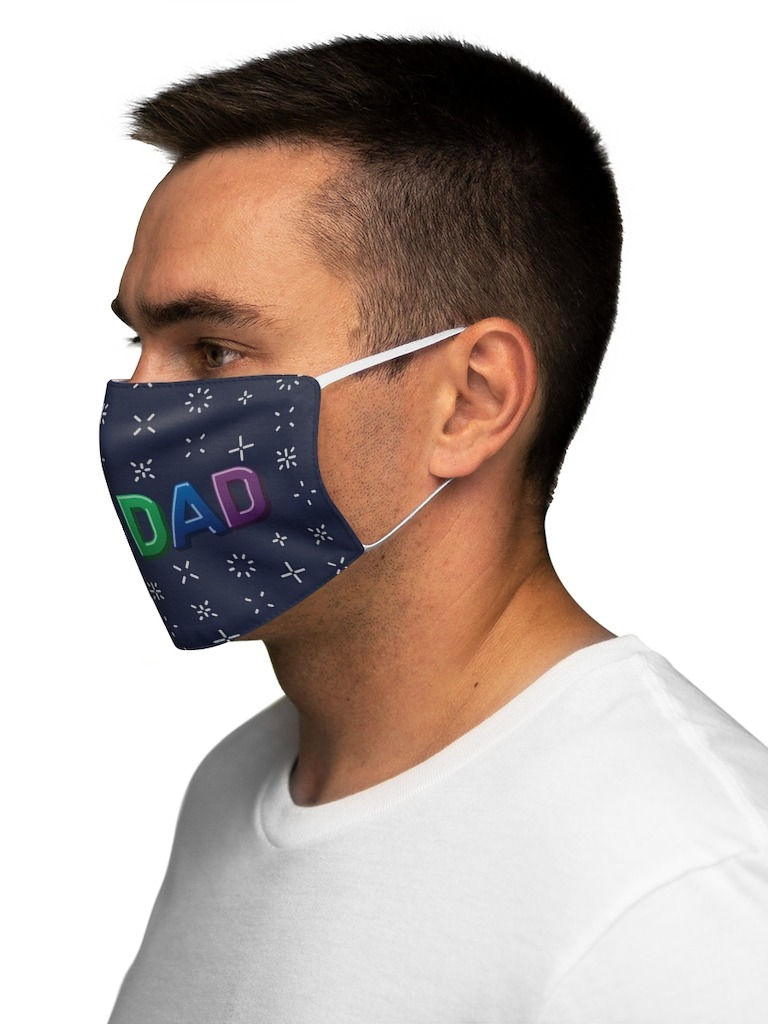 Thumbnail: Cat Dad: Rainbow Letters | Face Mask