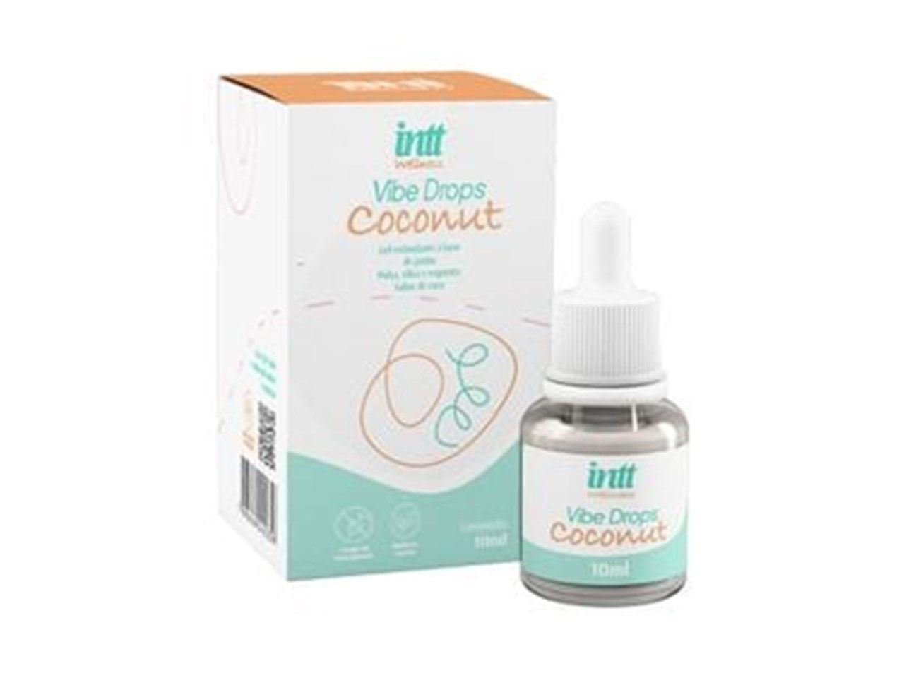 VIBE DROPS COCONUT (PULSA, VIBRA E ESQUENTA) 10ML - INTT