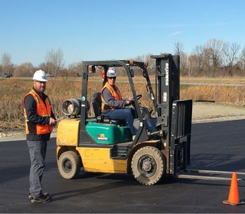 Hands on forklift training Calexico