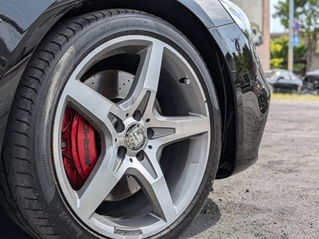 メルセデスベンツ SL400 キャリパー塗装/キャンディレッド塗装/キャリパーペイント/キャリパー脱着/車両持込