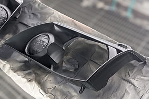 ヘッドライトインナー塗装