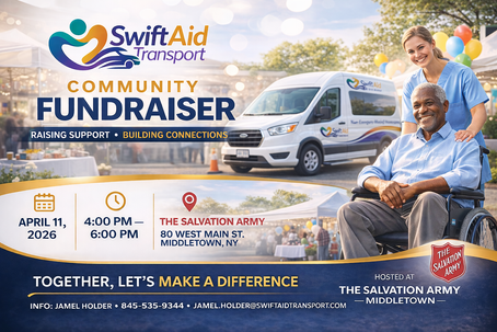 Join Us for the SwiftAid Transport Community Fundraiser