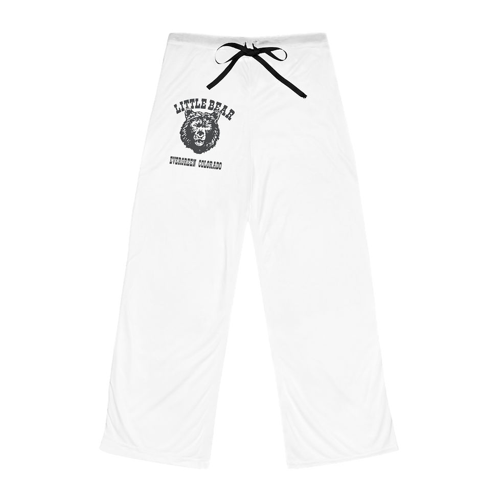 Thumbnail:  LITTLE BEAR WHITE WOMEN'S PJ PANT