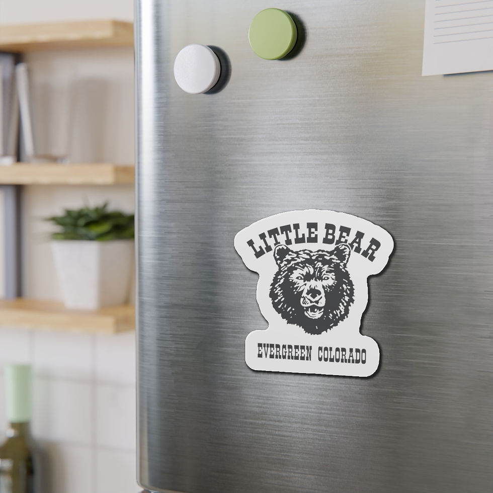Thumbnail: LITTLE BEAR DIE CUT MAGNET