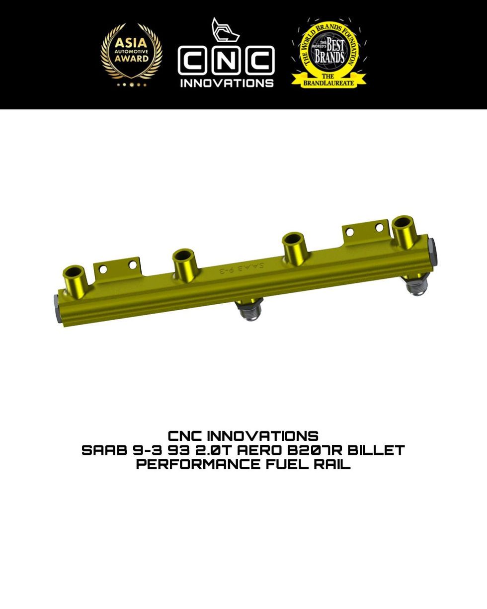 Thumbnail: SAAB 9-3 93 2.0T AERO B207R BILLET PERFORMANCE FUEL RAIL