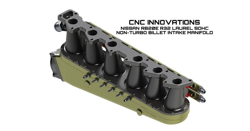 Thumbnail: NISSAN RB20E R32 LAUREL SOHC NON-TURBO BILLET INTAKE MANIFOLD