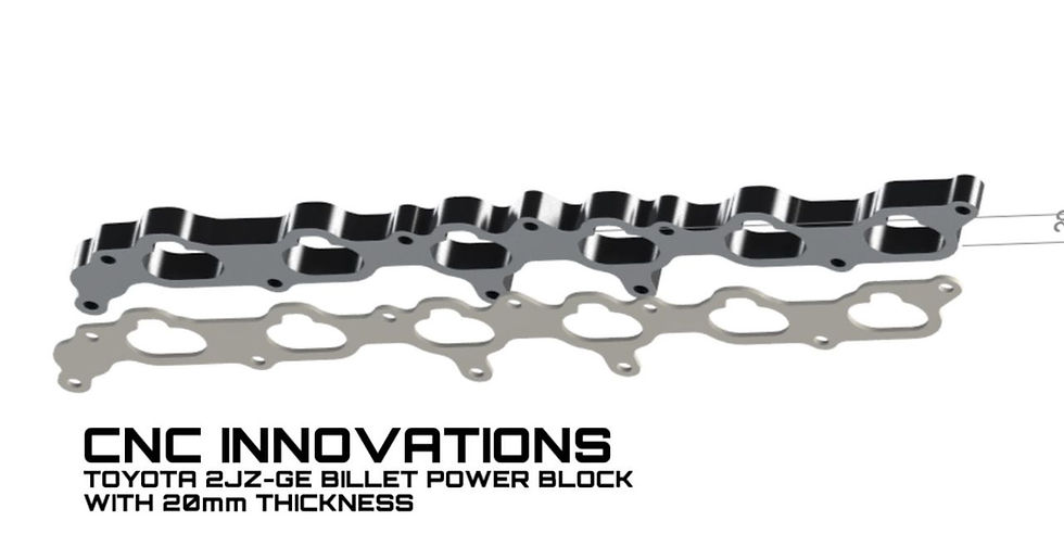 Thumbnail: TOYOTA 2JZ-GE BILLET POWER BLOCK WITH 20mm THICKNESS