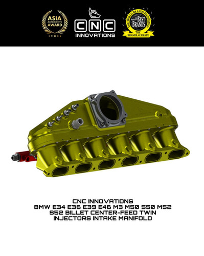 BMW E34 E36 E39 E46 M3 M50 S50 M52 S52 BILLET CENTER-FEED TWIN