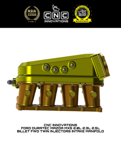 FORD DURATEC MAZDA MX5 2.3L 2.5L BILLET FWD TWIN INJECTORS INTAKE