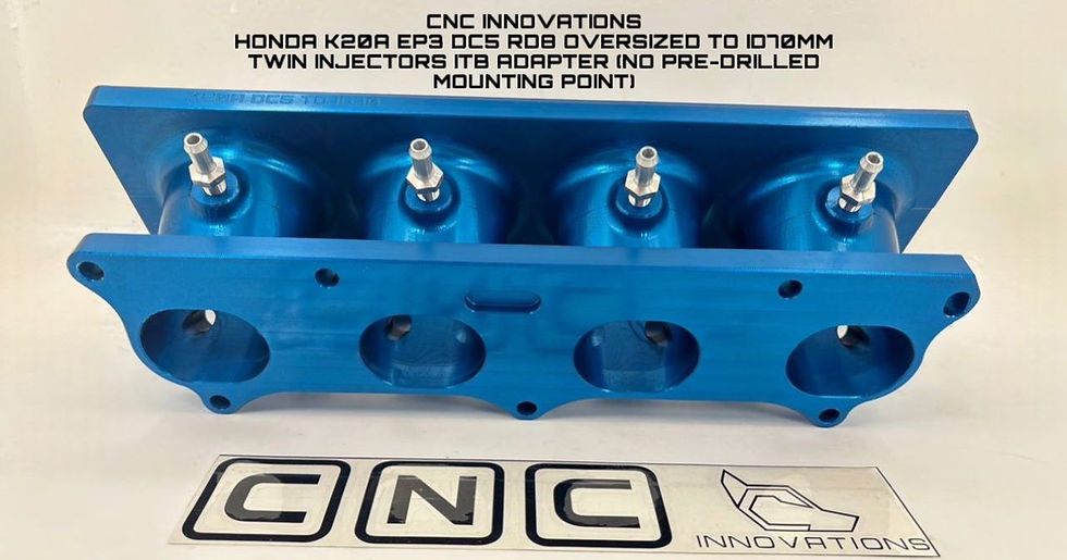Thumbnail: HONDA K20A EP3 DC5 RD8 OVERSIZED TO ID70MM TWIN INJECTORS ITB