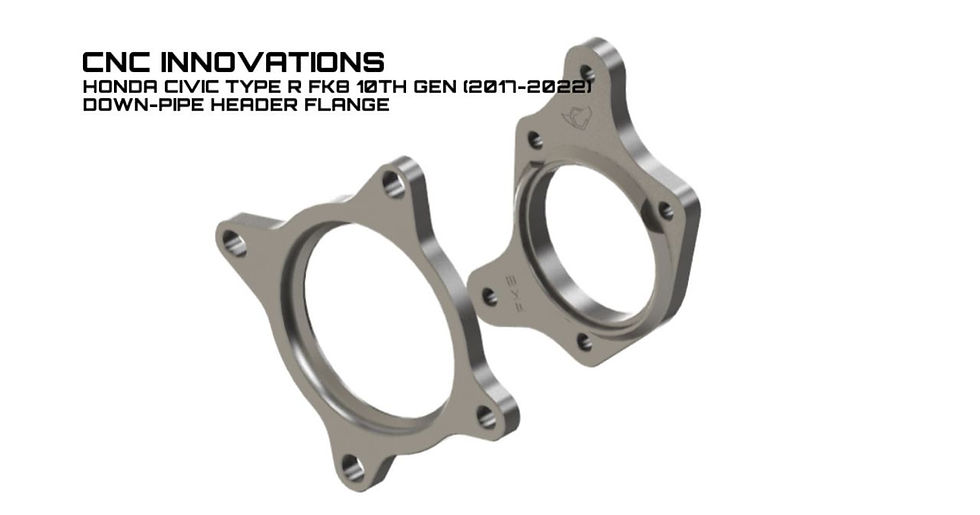 Thumbnail: HONDA CIVIC TYPE R FK8 10TH GEN (2017-2022) DOWN-PIPE HEADER FLANGE SET