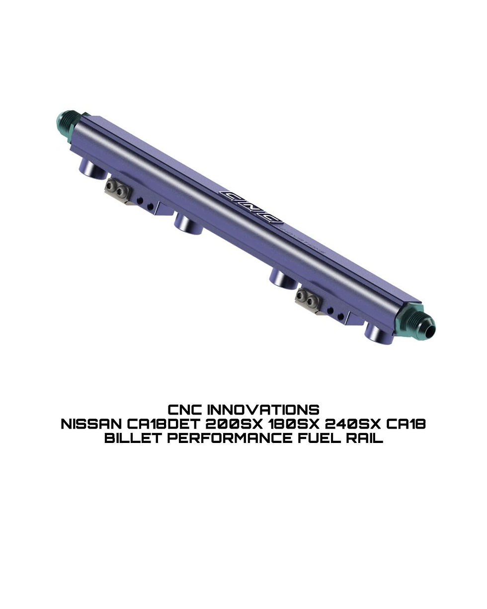 Thumbnail: NISSAN CA18 CA18DET S13 200SX 180SX 240SX CA18 BILLET PERFORMANCE FUEL RAIL