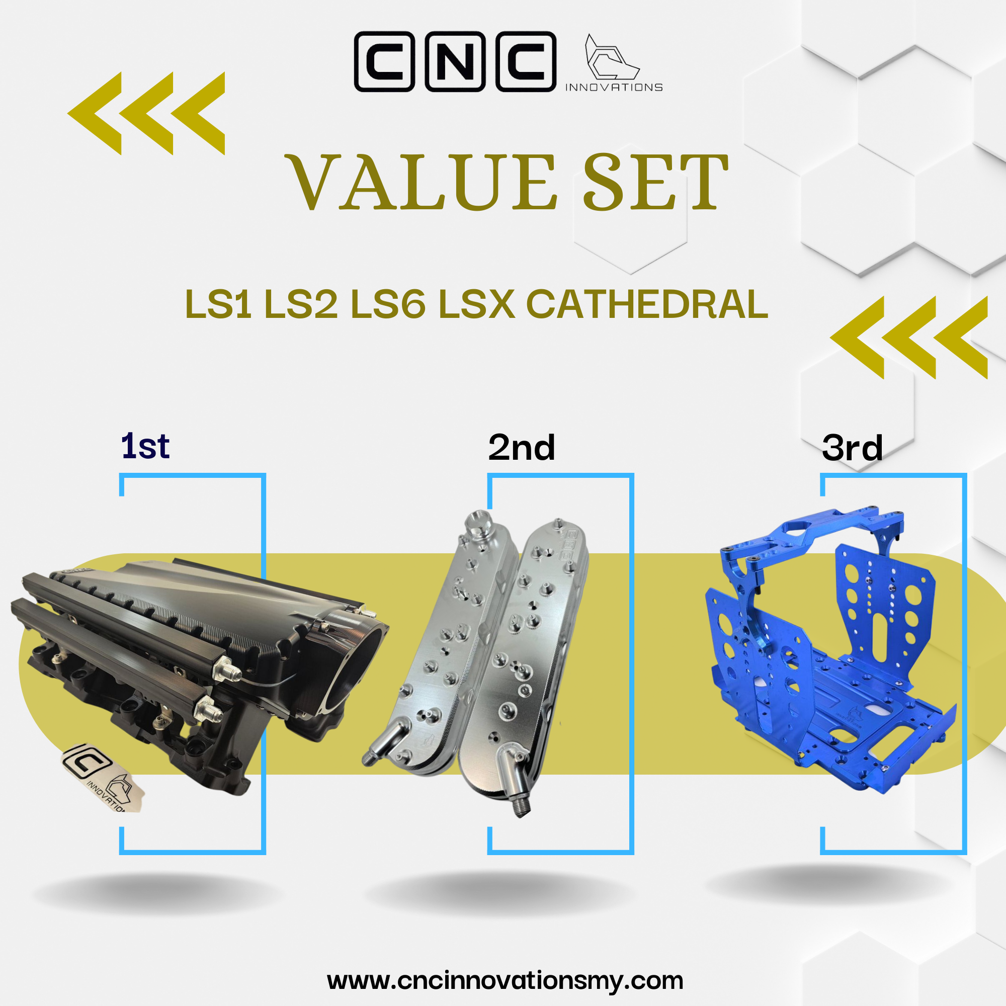 LS1 LS2 SET (VALVE COVER AND INTAKE MANIFOLDS)