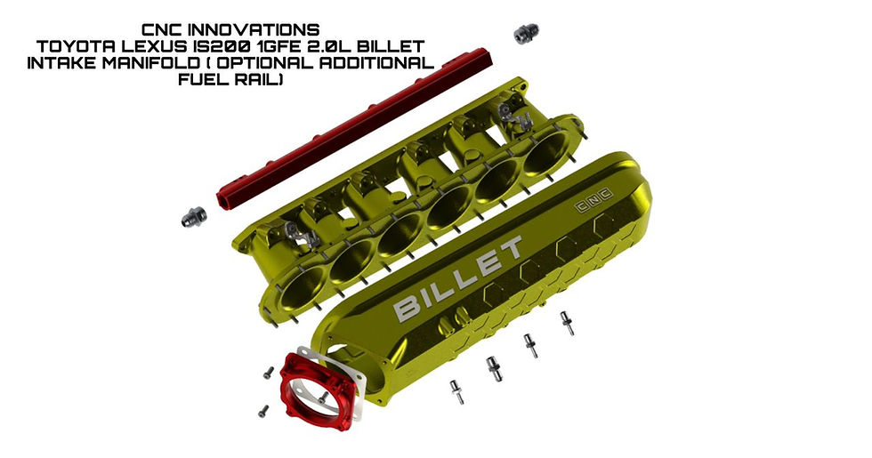 Thumbnail: TOYOTA LEXUS IS200 1GFE 2.0L 1G-FE INTAKE MANIFOLD (OPTIONAL ADDITIONAL FUEL RA