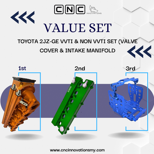 TOYOTA 2JZ-GE VVTI &NON VVTI SET (VALVE COVER & INTAKE MANIFOLD
