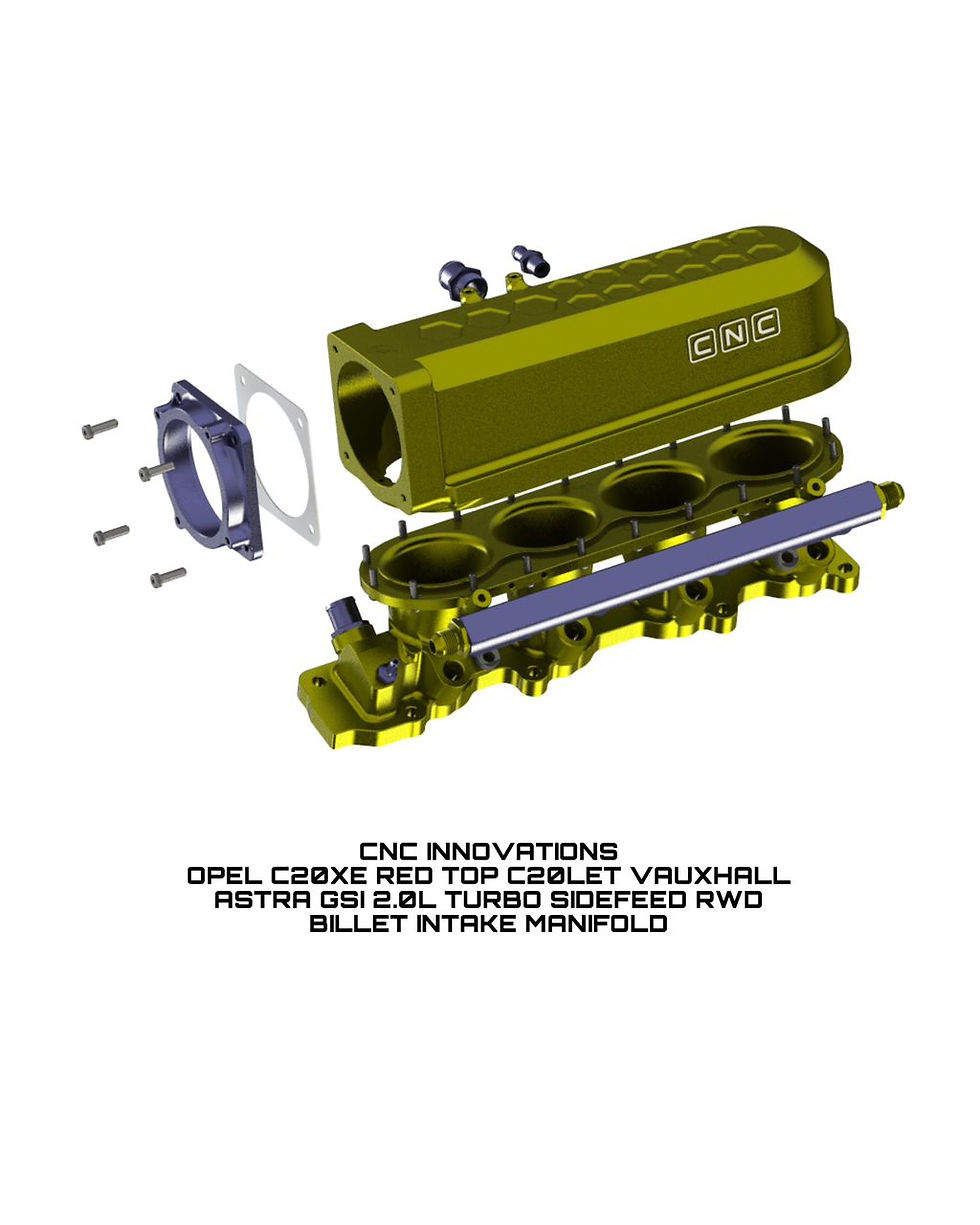 Thumbnail: OPEL C20XE RED TOP C20LET VAUXHALL ASTRA GSI 2.0L TURBO SIDEFEED RWD BILLET INT