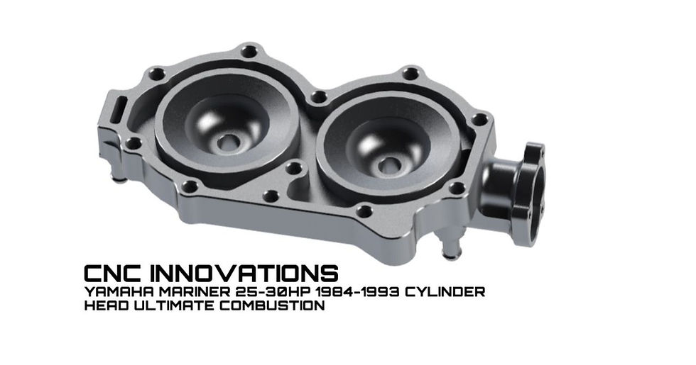 Thumbnail: YAMAHA MARINER 25-30HP 1984-1993 CYLINDER HEAD ULTIMATE COMBUSTION