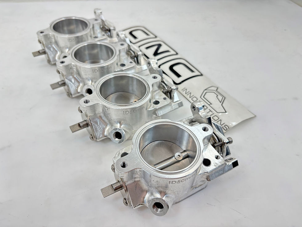 Thumbnail: TOYOTA 4AGE 20V ID50mm BILLET INDIVIDUAL THROTTLE BODY ITB (Drive By Cable)  