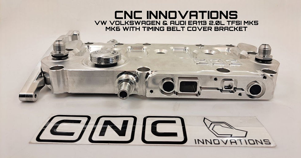 Thumbnail: VW & AUDI EA113 2.0L TFSI MK5 MK6 VALVE COVER WITH TIMING BELT COVER BRACKET