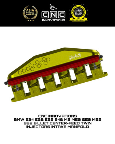 BMW E34 E36 E39 E46 M3 M50 S50 M52 S52 BILLET CENTER-FEED TWIN