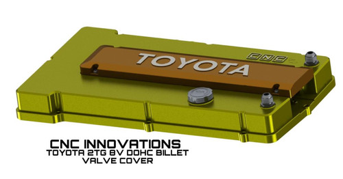 TOYOTA DOHC 2TGタペットカバー TOYOTA 2TG 8V DOHC BILLET VALVE COVER | CNC INNOVATIONS