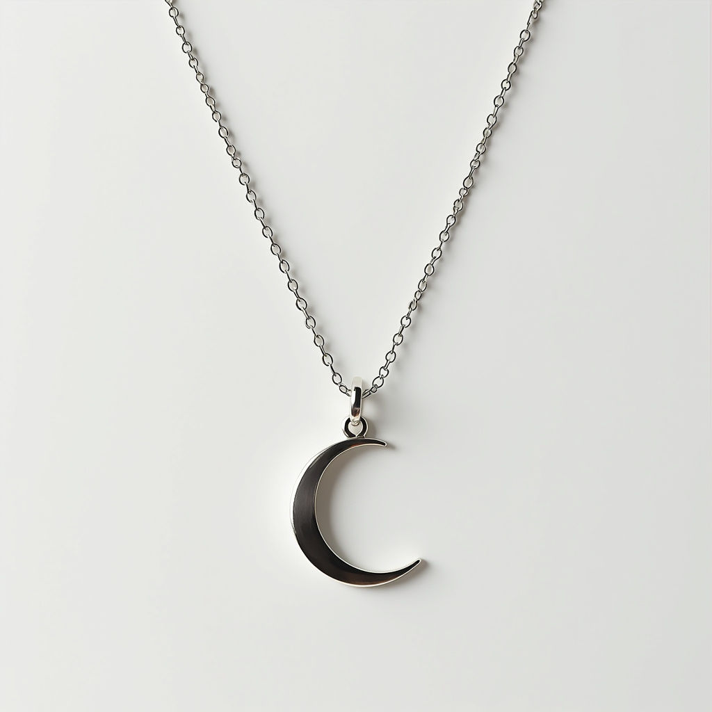Colar Pingente Lua