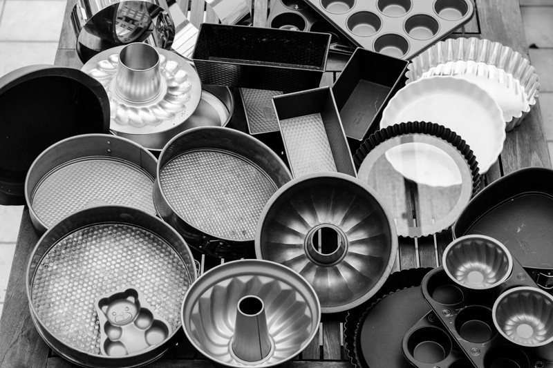 Arranged Food and Objects