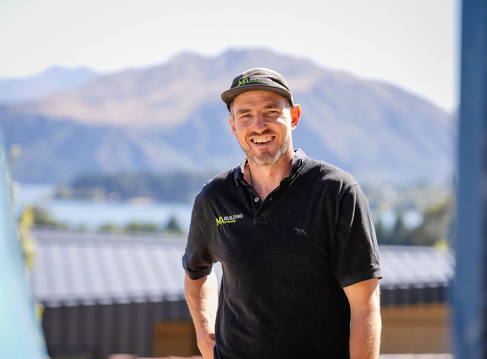 Mark Anderson from MA Building in Wanaka.