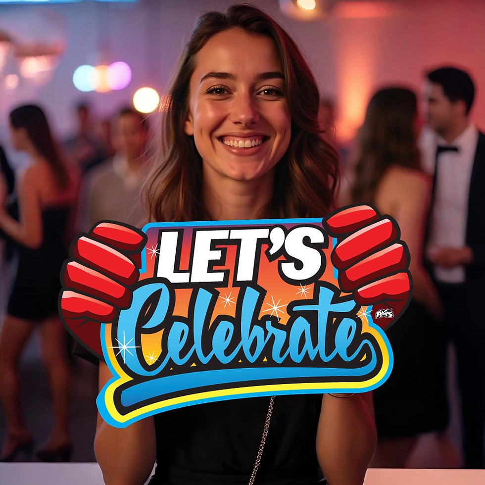 Let's Celebrate prop