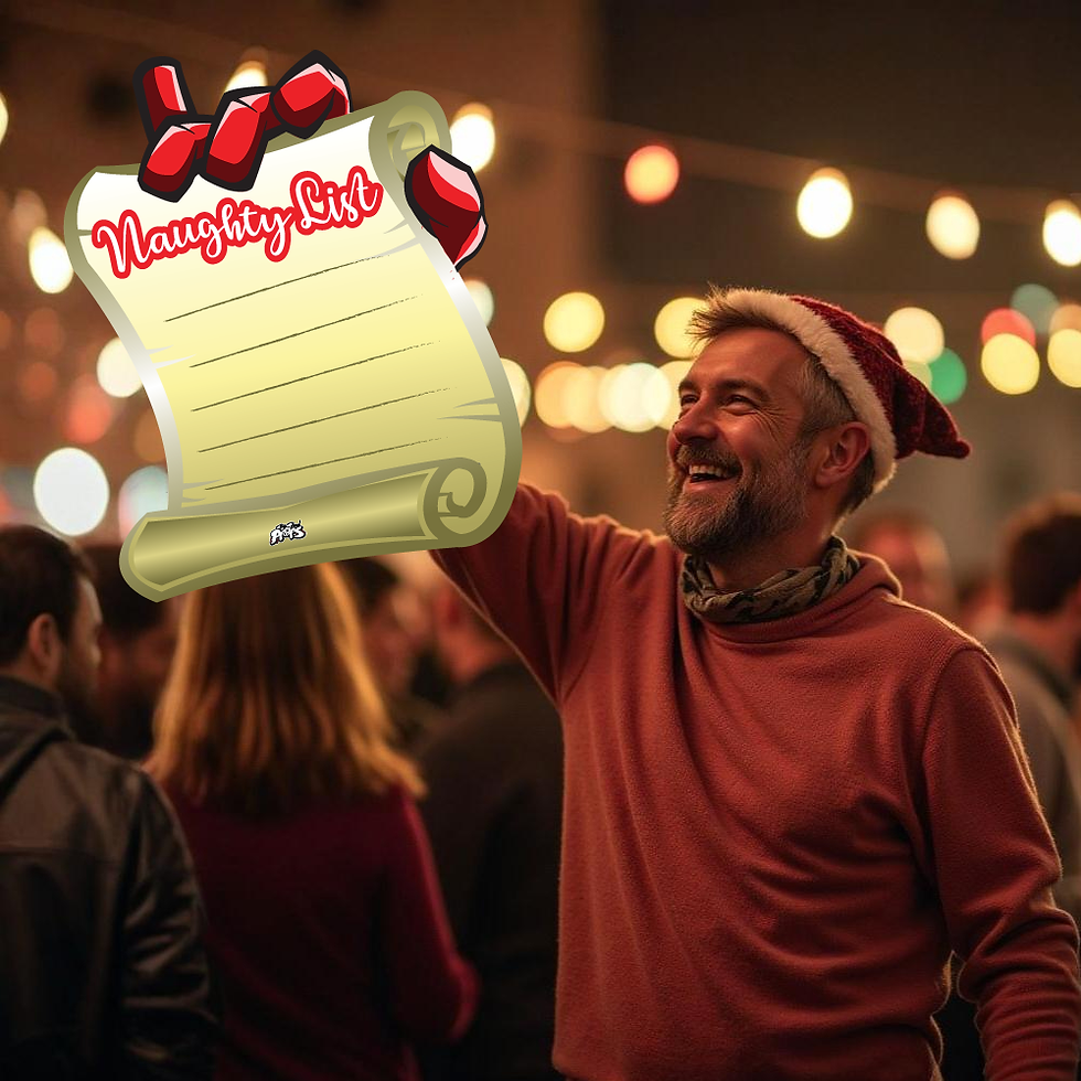 Thumbnail: Naughty List sign