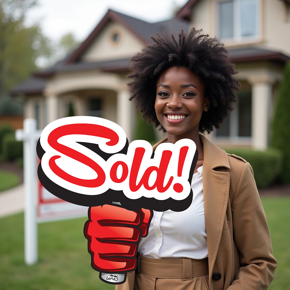 Real Estate Sold Sign