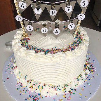 Simple but tasty! Coconut cake filled w