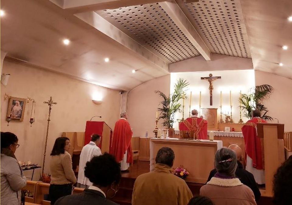 Le 16 Novembre 2024 - Messe de cloture de la Neuvaine pour le Synode a notre Eglise Sainte Marie a Paris