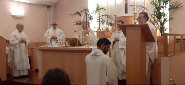 Messe de clôture de l’Octave d’action de grâce du 25e anniversaire de la dédicace de l’Église Sainte-Marie avec le sacrement des malades, en présence de Mgr André LE BEC, notre évêque. Samedi 30 Septembre 2023