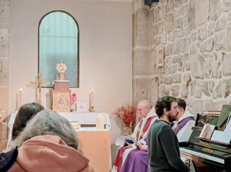 Dimanche 1er mars 2026 – Messe, Récollection & Adoration célébrées par le Père M. Elie-Joseph, curé de Mont-Saint-Aignan (Chapelle Sainte Marie dans le Marais).