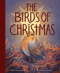 Book cover - a European robin sits under a multi-pointed star, with its red chest puffed out, singing.