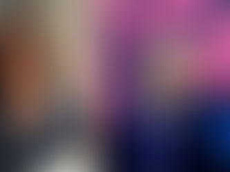 Collage of photos of author Núria Figueras and translator Lawrence Schimel