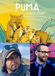 Collage of the book cover and photos of author René Araneda and translator Lawrence Schimel.