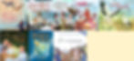 Collage of the covers of eight of Tami's books.